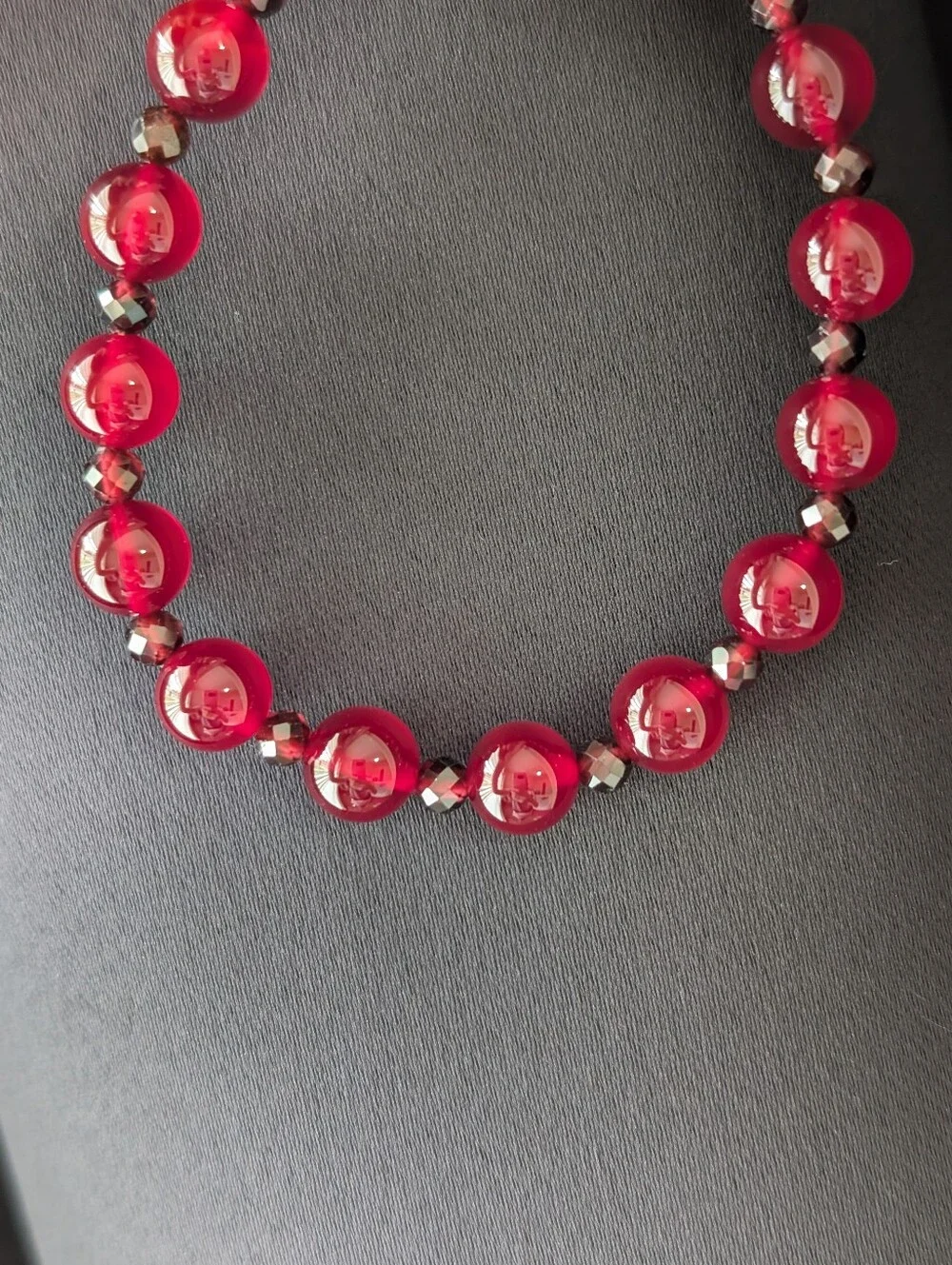 Jade/Garnet Bracelet